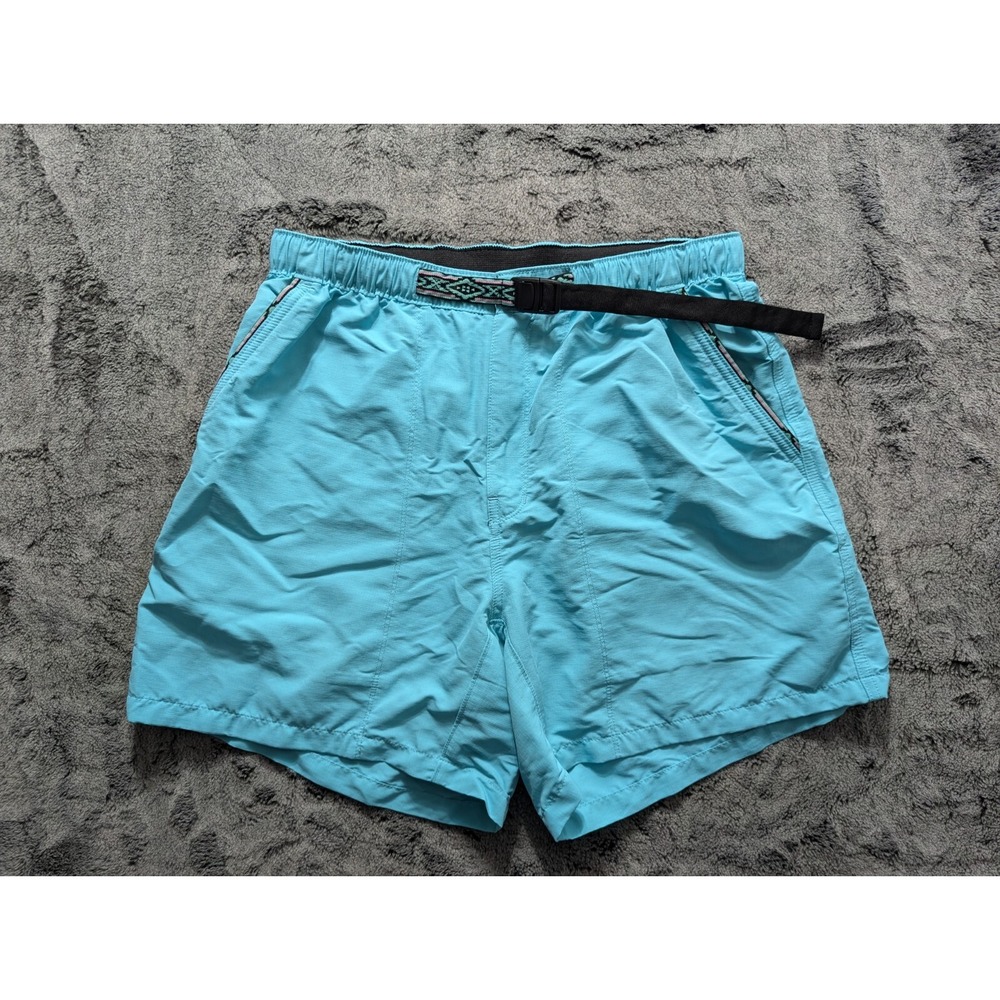 Chubbies Swim Trunks Men's Size Large Turquoise W Belt